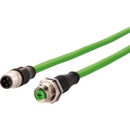 METZ CONNECT MC 142M1D12050 - Cable de conexión, M12, 4 polos, 5 m