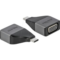 DELOCK 64002 - Adaptador, USB-C > VGA, 1080p 60Hz
