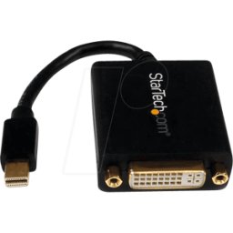 STARTECH.COM ST MDP2DVI - Adaptador DisplayPort, conector Mini DP a conector DVI 24 + 5