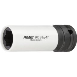 HAZET HZ 905SLG-17 - Inserto de llave de vaso de impacto, 17 mm