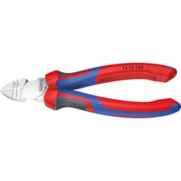 KNIPEX KN 14 25 160 - Alicates de corte diagonal pelacables, 160 mm, cromados