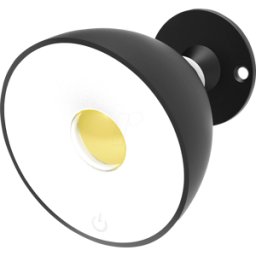 MÜLLER LICHT MLI 27700100 - Luz led móvil Halo, 2700 K, negro, batería