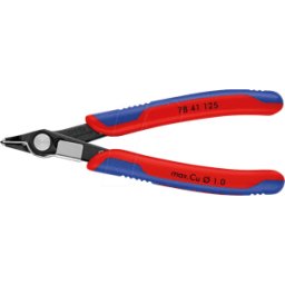 KNIPEX KN 78 41 125 - Alicate de corte diagonal, Electronic Super Knips®, 125 mm, bru&