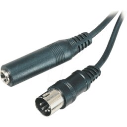 FREI AVK 112 - Cable de audio/vídeo, conector DIN de 5 polos a conector