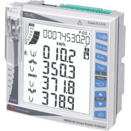 CARLO GAVAZZI WM30AV53H - Medidor de energía WM30, 3 fases, pantalla LCD, 4 alarmas