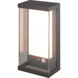 V-TAC VT-23033 - Luminaria solar mural con sensor de movimiento, 1 W, 95 lm, 3000