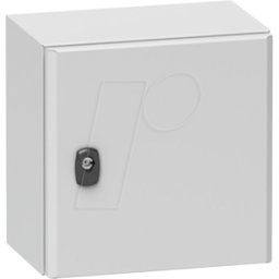 SCHNEIDER ELECTRIC NSYS3D5320P - Carcasa de acero S3D con placa de montaje 500 x 300 x 200 IP66
