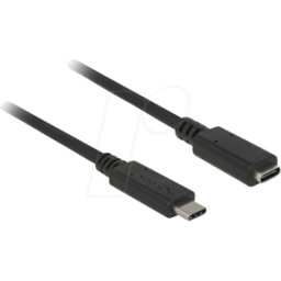DELOCK 85542 - Cable de extensión USB 10 Gbps USB Type-C™ macho a hembra 2 m 4K