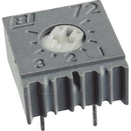 FREI 76-10 5,0K - Potenciómetro de precisión, recortador, horizontal
