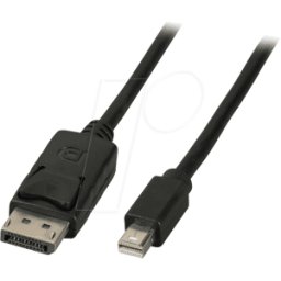 EFB-ELEKTRONIK EFB K5565SW.1 - Cable DisplayPort 1.2, est > Mini St., 4K a 60Hz, 1 m