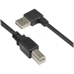 GOOD CONNECTIONS GC 2510-EU005W - Cable USB 2,0, FÁCIL De Un macho a B macho, 0,5 m..