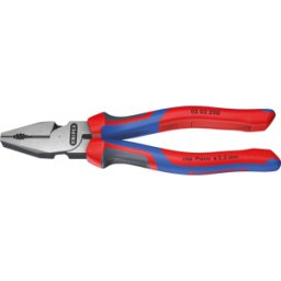 KNIPEX KN 02 02 200 - Alicates universales de fuerza, 200 mm, cabeza pulida