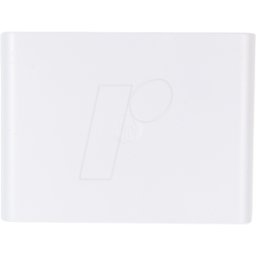 LUXULA LX700121 - Aplique de pared a batería, blanco, con sensor de movimiento, re