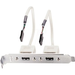 LINDY 33147 - Bandeja de ranuras 2x puerto USB 3.0 tipo a™