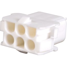 TYCO-ELECTRONICS MNL 6AG - 6 polos Caja de alojamiento Mate-N-Lok, 2 hileras
