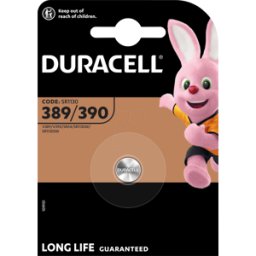 DURACELL DURA SR541 - Pila de botón de óxido de plata, 389/390, SR54, 1,
