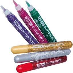 TESA 59900 - TESA® Glitter-Deco Colores Clásicos 6 piezas