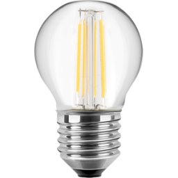 BLULAXA 49115 - Lámpara de filamento LED G45 E27 4,5 W 470 lm WW