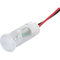 APEM APM QS103 HW220 - Lámpara de señalización LED, blanca, 220 V,