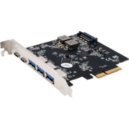 EXSYS EX-12006 - PCIe x4 > 3 USB externo 3.1 tipo a, 2 tipos C