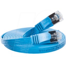 SLIM S6 5 BL - Cat.6 cordón de conexión DELGADO, STP(PIMF), 5,0 m