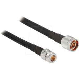 DELOCK 13029 - Cable de antena RF conector N > conector hembra N 10 m
