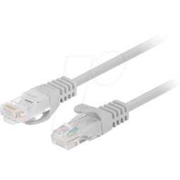 LANBERG LBG 510CC0500S - Cable de conexión RJ45 CAT.5e UTP 5 m gris