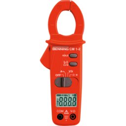 BENNING CM1-2 - Pinza amperimétrica CM1-2, digital, CA, hasta 400 A.