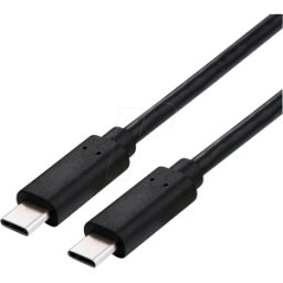 ROLINE 11029092 - Cable USB 4,0, 40 Gbps, 100 W, 0,8 m..