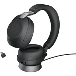 JABRA JA 28599-989-889 - Evolve2 85, Link 380c UC Estéreo Estación de Carga Negro