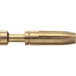 HARTING HAN 933 6218 - Conector hembra de contacto, 1mm², cobre, chapado en oro