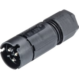 WIELAND RST08I3 KS1 SW - Conector RST Micro 08i3 negro
