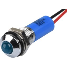APEM APM Q8P3C B220E - Lámpara de señalización LED, azul, 220 V, 8
