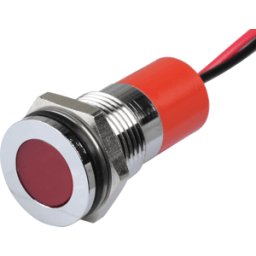 APEM APM Q14F3C R220E - Lámpara de señalización LED, roja, 220 V, 1