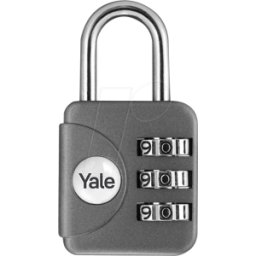 YALE YE YP1281211G - Cerradura de combinación, acero, serie 3, 28 mm