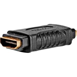 NEDIS N CVGB34900BK - Adaptador, toma HDMI a toma HDMI, negro