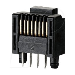 RIA CONNECT LPS RJ45 - Conector para PCB, RJ45, vertical, soldable