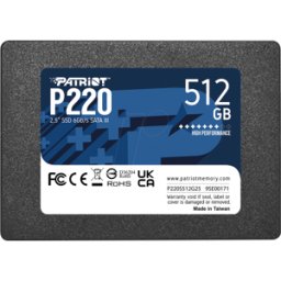 PATRIOT MEMORY P220S512G25 - PATRIOT P220 SSD DE 2,5", 512 GB