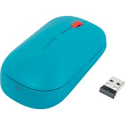 LEITZ 65310061 - Ratón (ratón), Bluetooth, azul