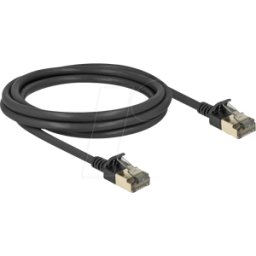 DELOCK 80340 - Cable de red RJ45 Cat.8.1 F/FTP Slim Pro 2 m