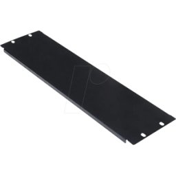 ROLINE 26210095 - Placa ciega de 19", 3U, negra