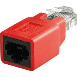 GOOBAY 68912 - Adaptador de red CAT en cruzado