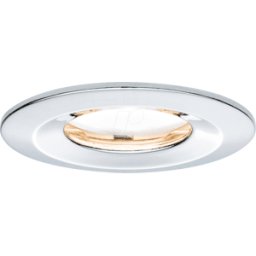 PAULMANN PLM 93883 - Coin SLIM Luminaria empotrada, 1 x 6,8 W, 2700 K, cromo