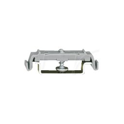 WAGO 209-123 - Pie de montaje para riel de soporte TS 35, con tornillo