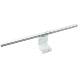LUXULA LX700166 - Lámpara de monitor, blanca, 50 cm, 5 W, control táctil, regulabl