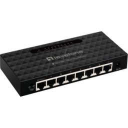 LEVELONE GEU0821 - Switch, 8 puertos, Gigabit Ethernet