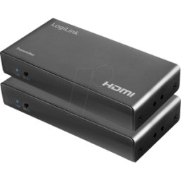 LOGILINK HD0057 - Juego de extensor HDMI a través de LAN, USB, 1080p.