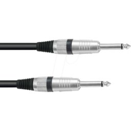 OMNITRONIC OMNI 3021169M - Cable jack 6,3 mm, macho / macho, 1,5 m