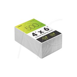 INATECK TP010011 - Etiquetas, para Inateck, 100 x 150 mm, blanco, 500 piezas