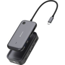 VERBATIM 32146 - Adaptador de pantalla inalámbrica, 1080p, USB-C.
